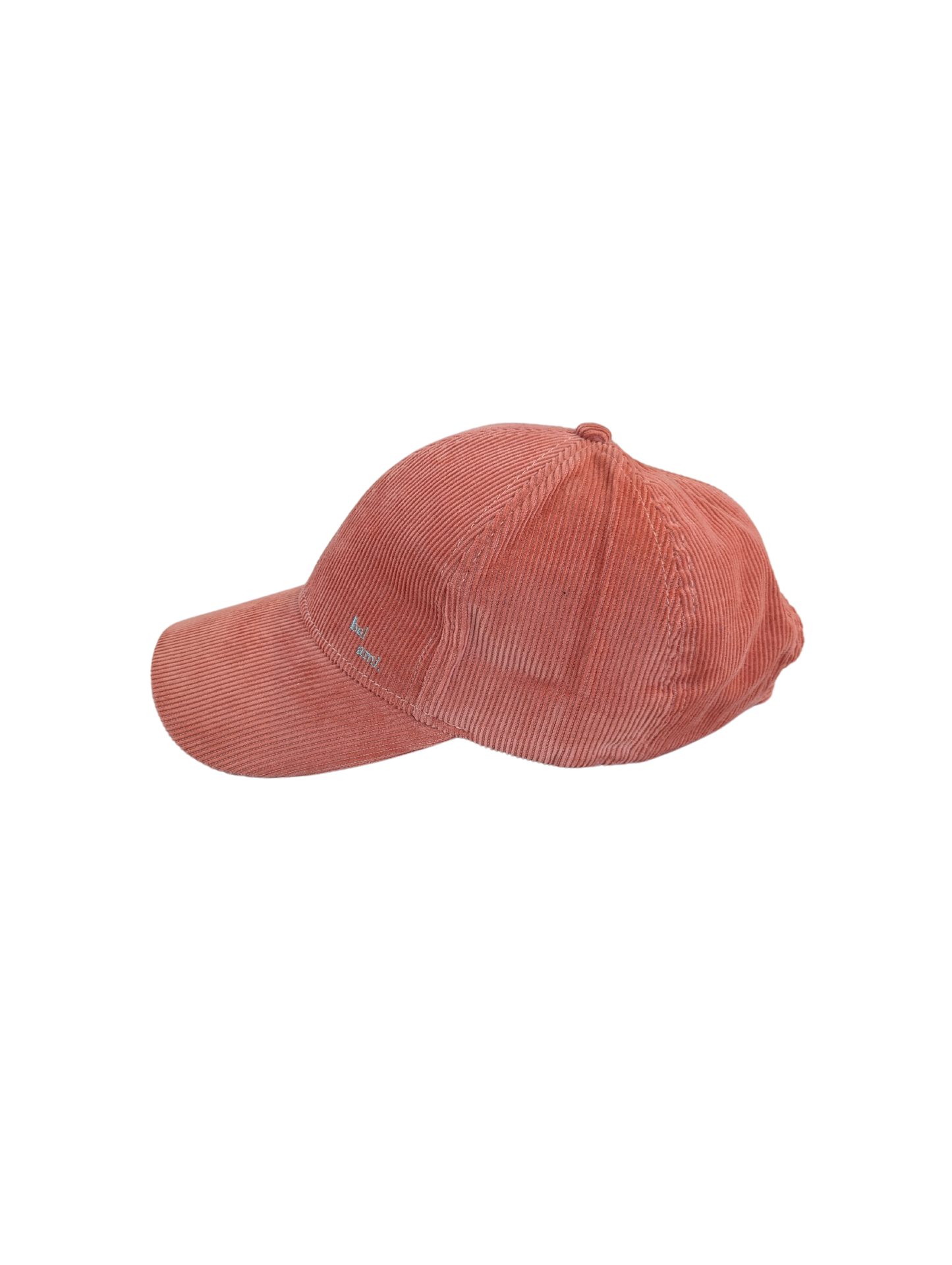 Casquette - velours cotelé rose