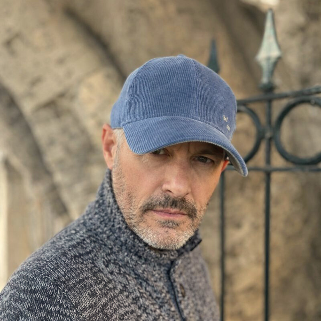 Casquette velours • 100% recyclé • Sans gros logo