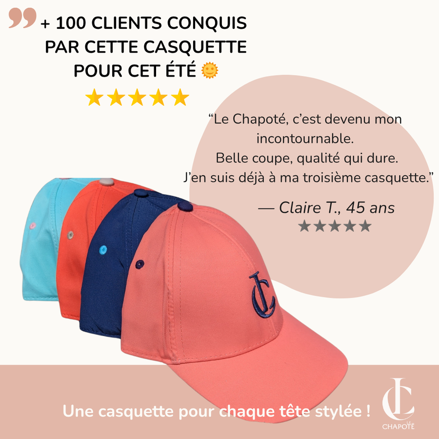 Casquette recyclée | Casquette éco-responsable LC