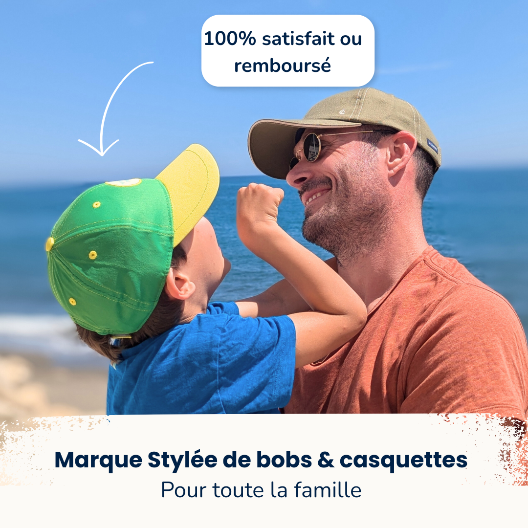 Casquette enfant - Réglable, légère & recyclée