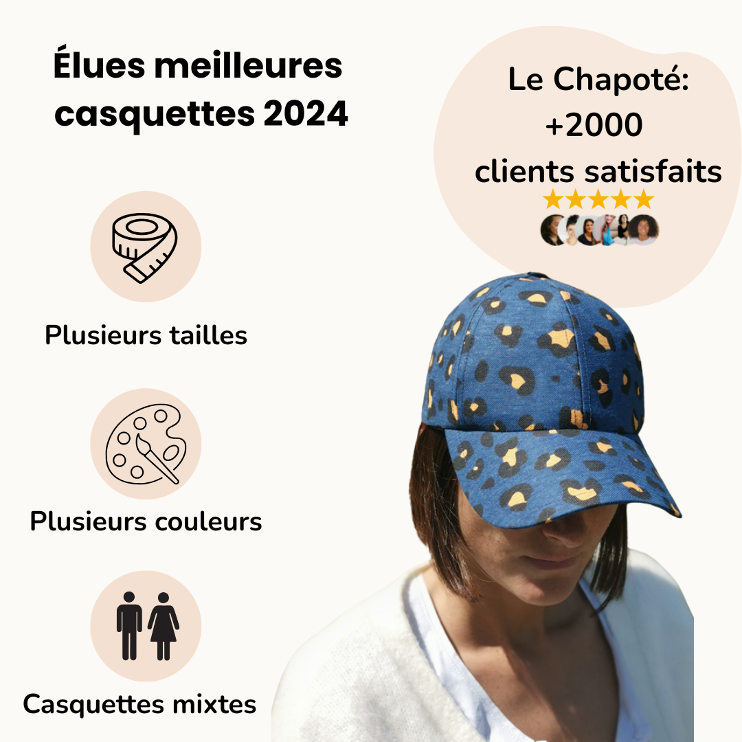 Casquette Le Chapoté- Élégante, Premium & fabriquée en Europe
