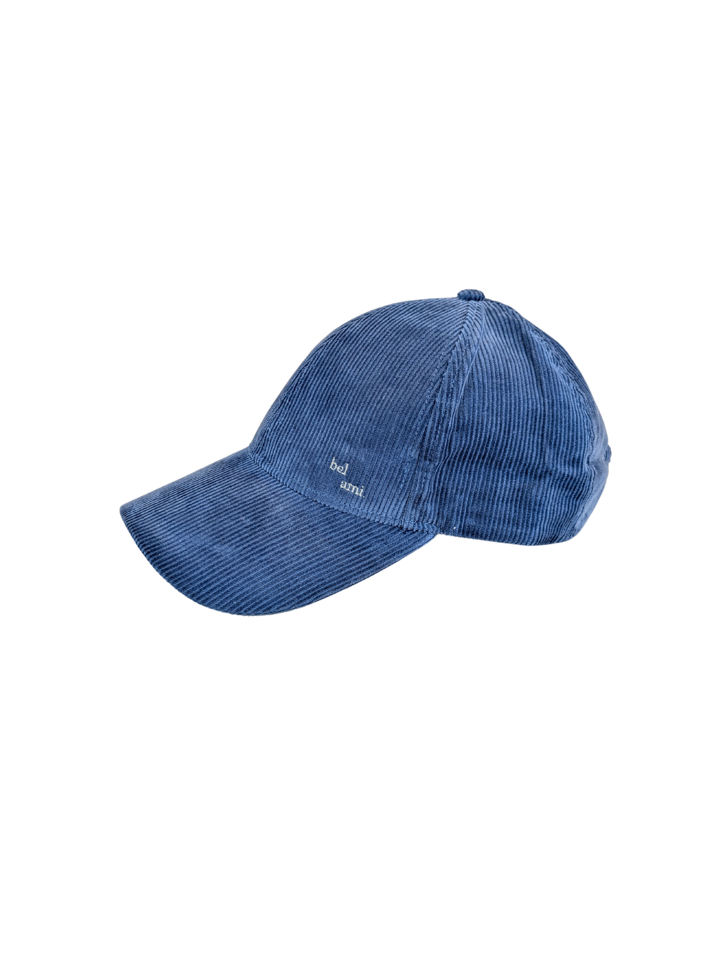 Casquette - velours cotelé bleu clair