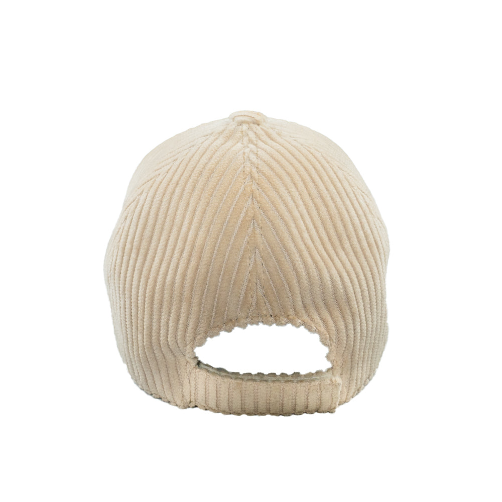 Casquette - Velours Côtelé Beige