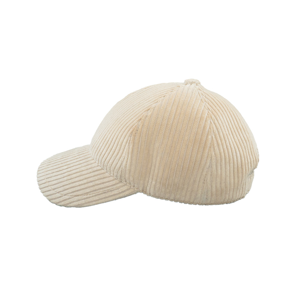 Casquette - Velours Côtelé Beige