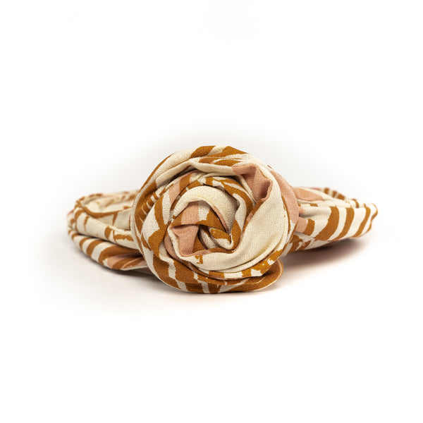 Bandeau rigide – Feuille ocre