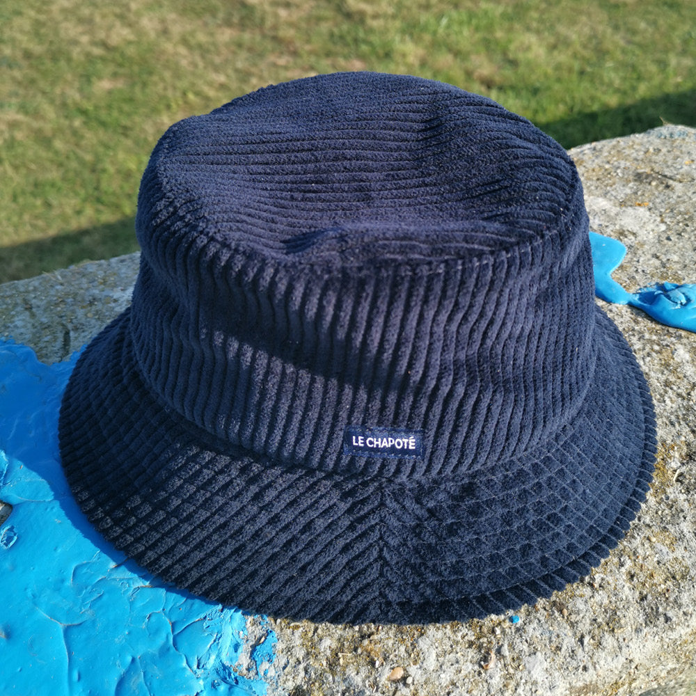 Bob - Velours côtelé bleu