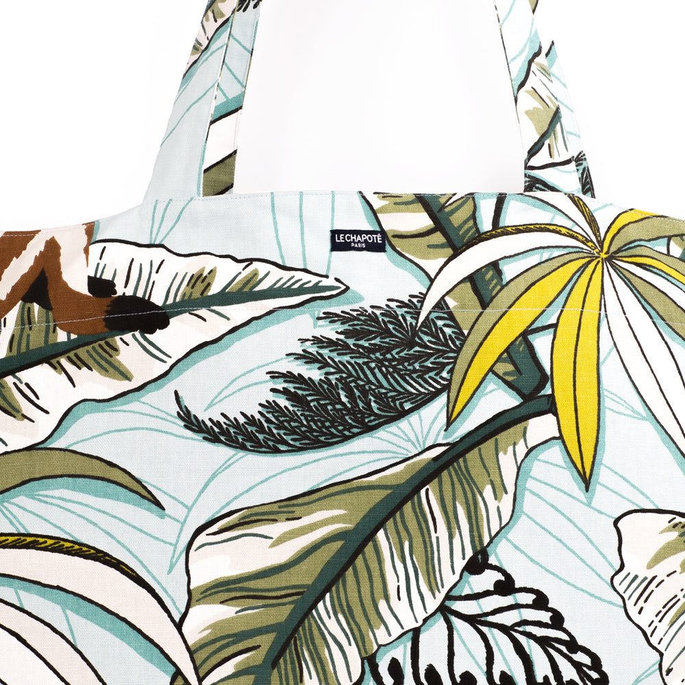 SAC CABAS - Singe bleu