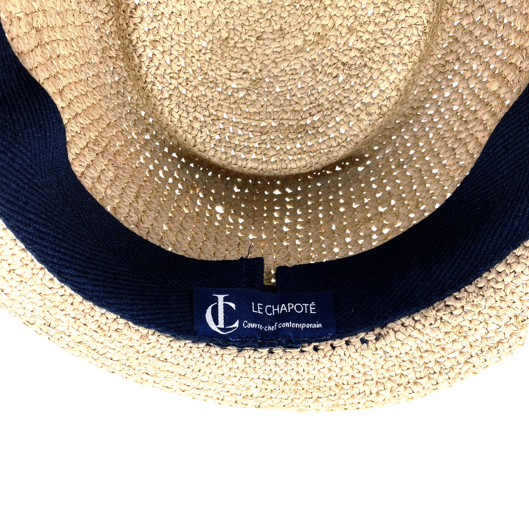 Chapeau Trilby Raphia
