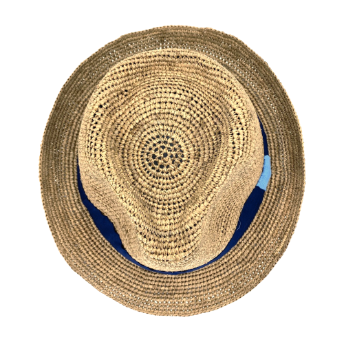 Chapeau Trilby Raphia