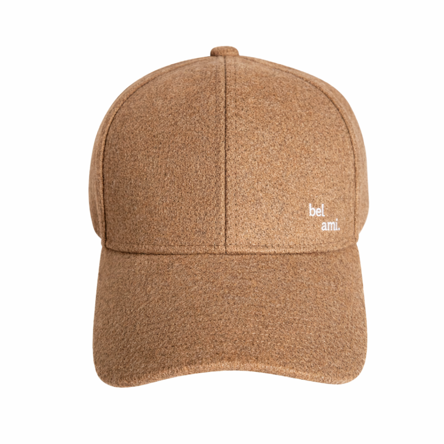 Casquette en laine recyclée, chaude et à votre taille — Marron