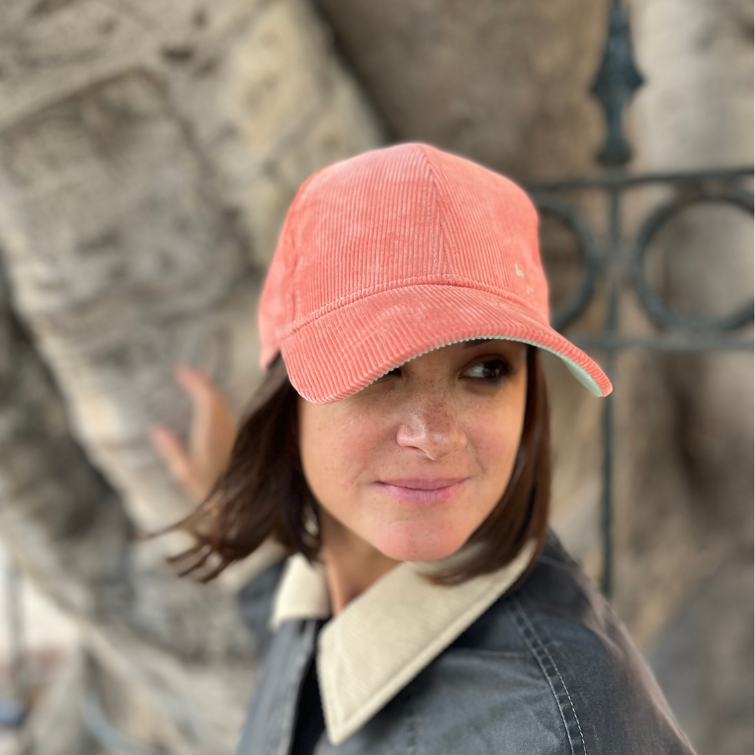 Casquette velours côtelé