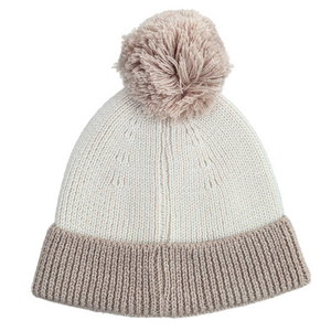 Bonnet enfant - beige