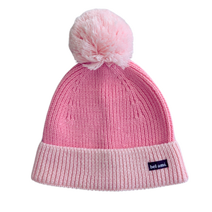 Bonnet enfant - rose