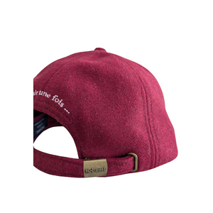 Casquette - Laine Bordeaux