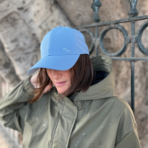 Casquette imperméable - bleu clair