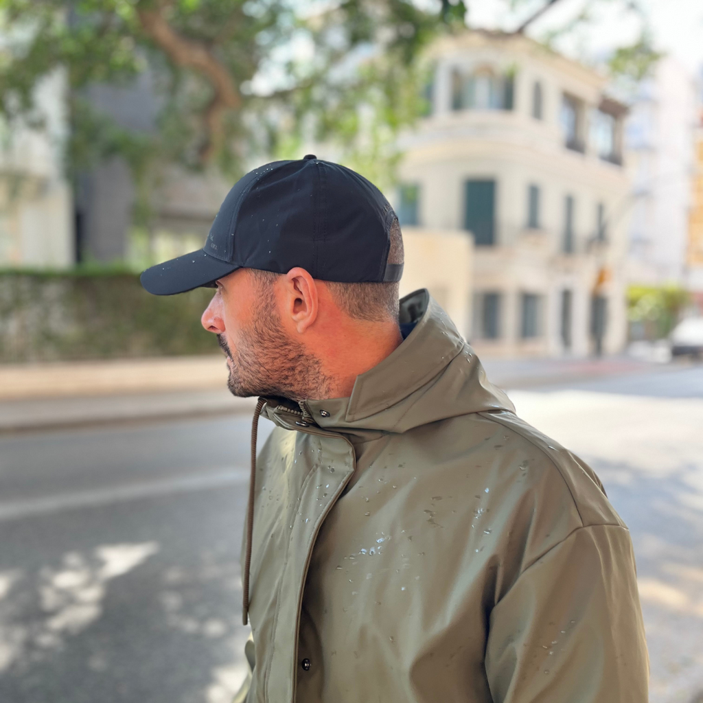Casquette imperméable, protection par tous les temps