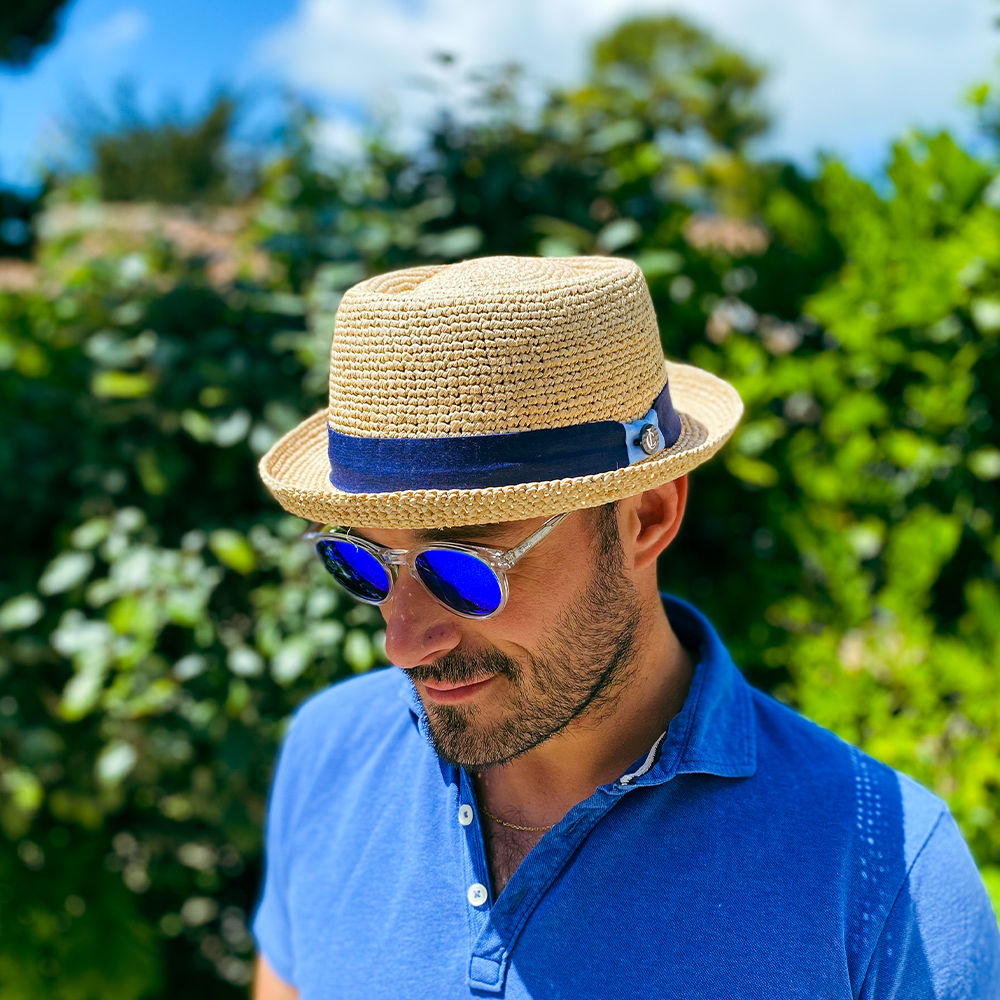 Chapeau paille raphia | Chapeau été léger | Le Chapoté