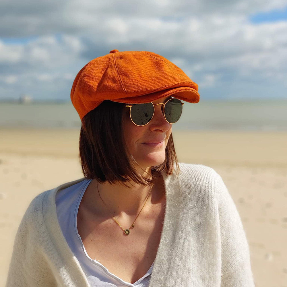 Casquette plate coton | Style classique homme | Le Chapoté