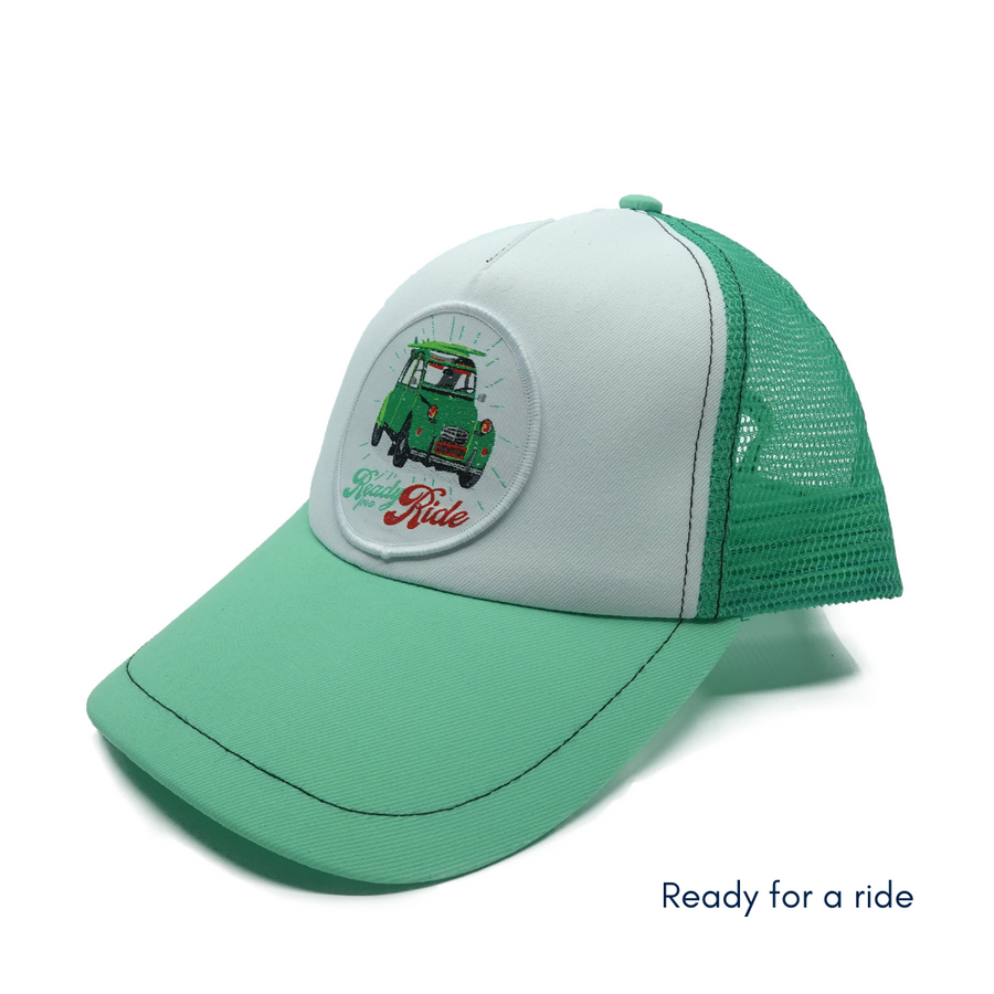 Casquette trucker recyclée | Filet respirant | Le Chapoté — Ready for a ride