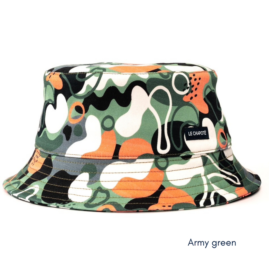 Bob coton | Bob été confortable | Le Chapoté — Army green