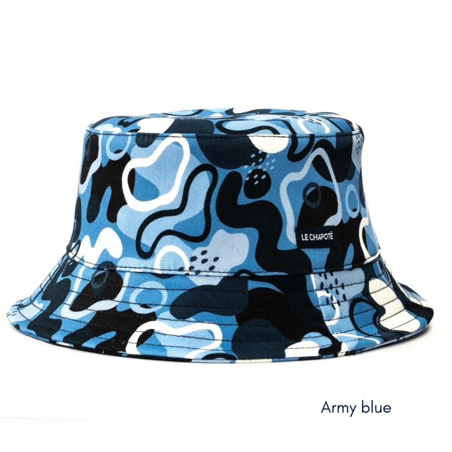 Bob coton | Bob été confortable | Le Chapoté — Army blue