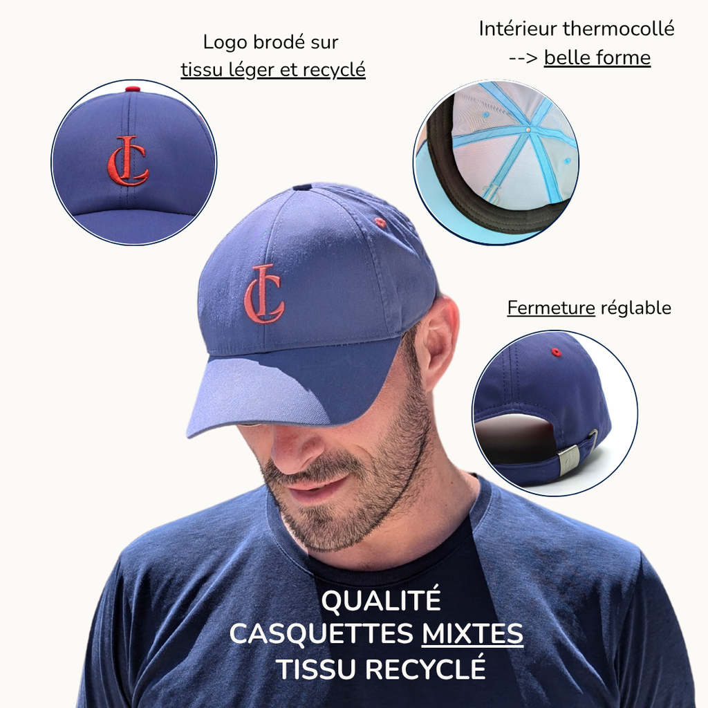 Casquette recyclée | Casquette éco-responsable LC