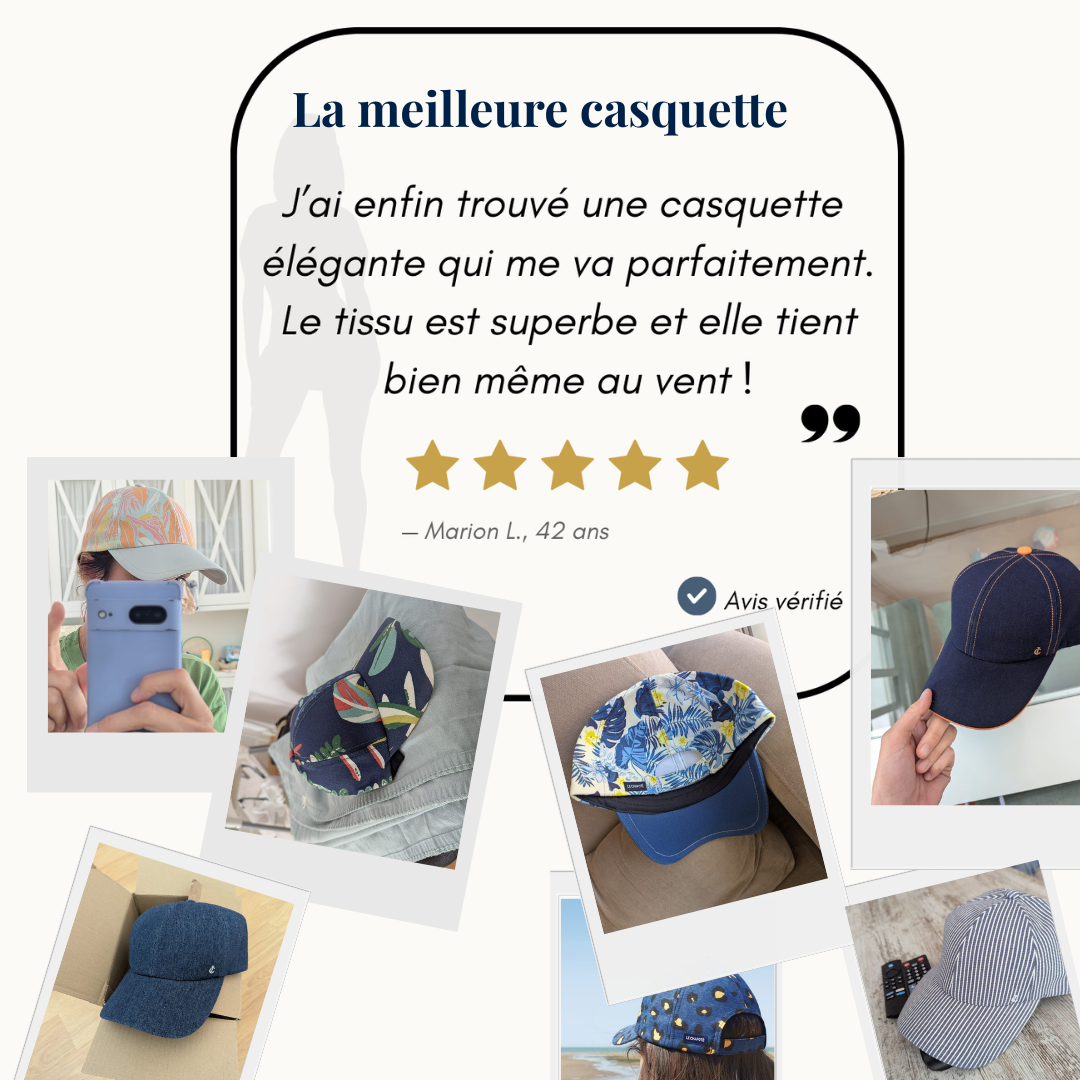Casquette fabriquée en Europe | Qualité & élégance | Le Chapoté