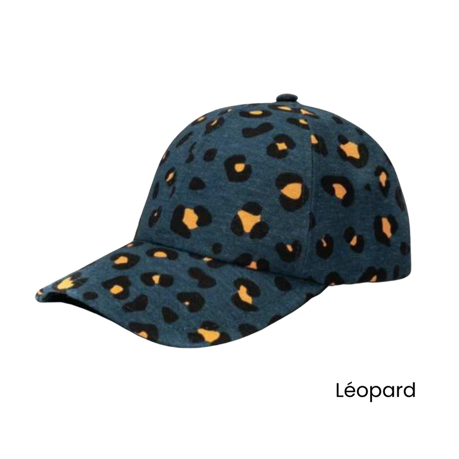 Casquette fabriquée en Europe | Qualité & élégance | Le Chapoté — Léopard