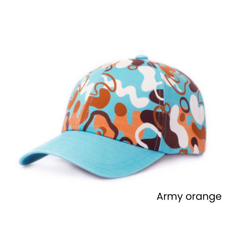 Casquette fabriquée en Europe | Qualité & élégance | Le Chapoté — Army orange