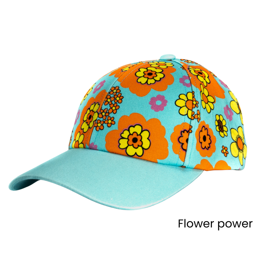 Casquette fabriquée en Europe | Qualité & élégance | Le Chapoté — Flower power