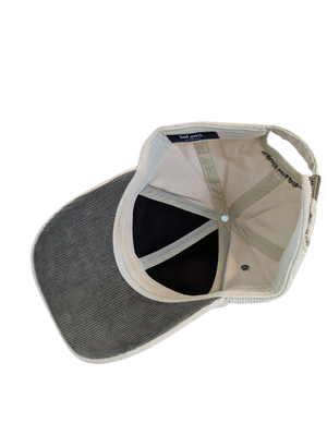 Casquette - velours cotelé beige