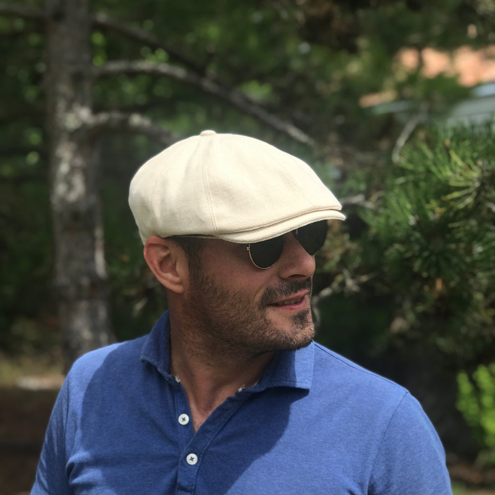 Casquette plate coton | Style classique homme | Le Chapoté