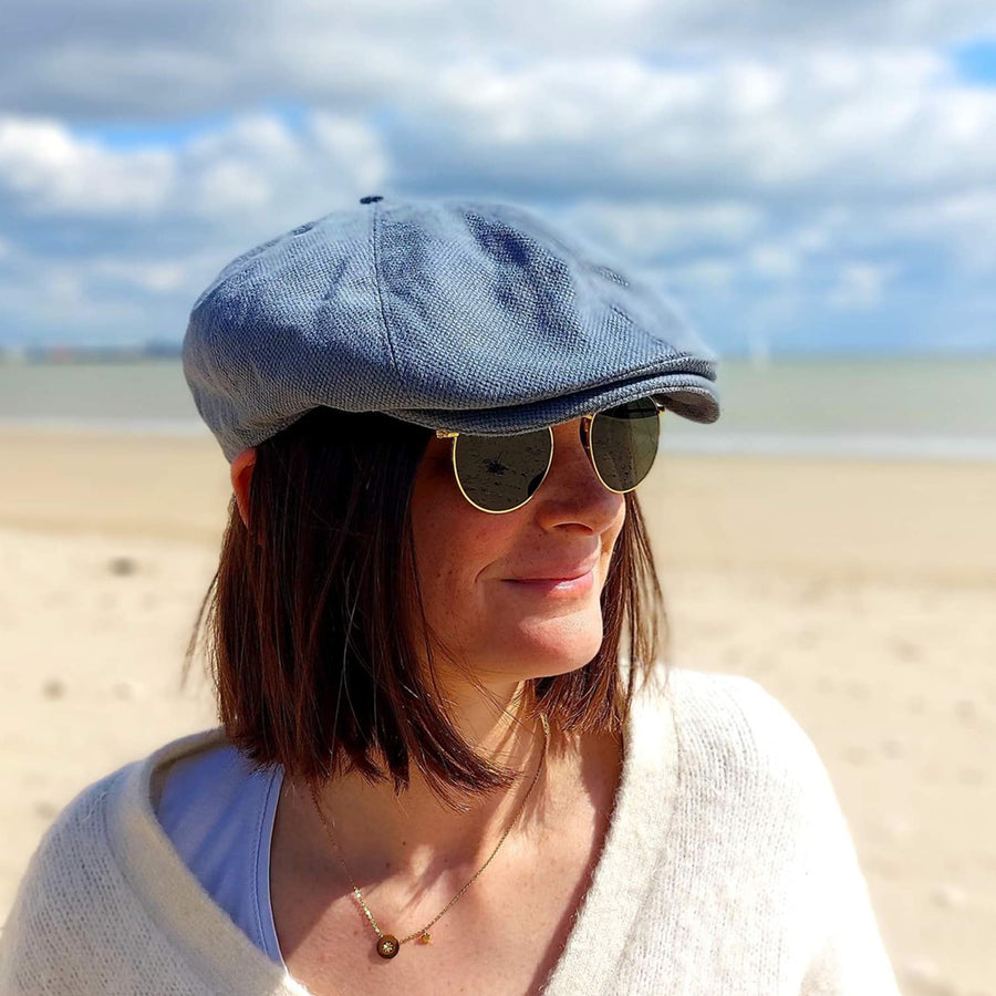 Casquette plate coton | Style classique homme | Le Chapoté