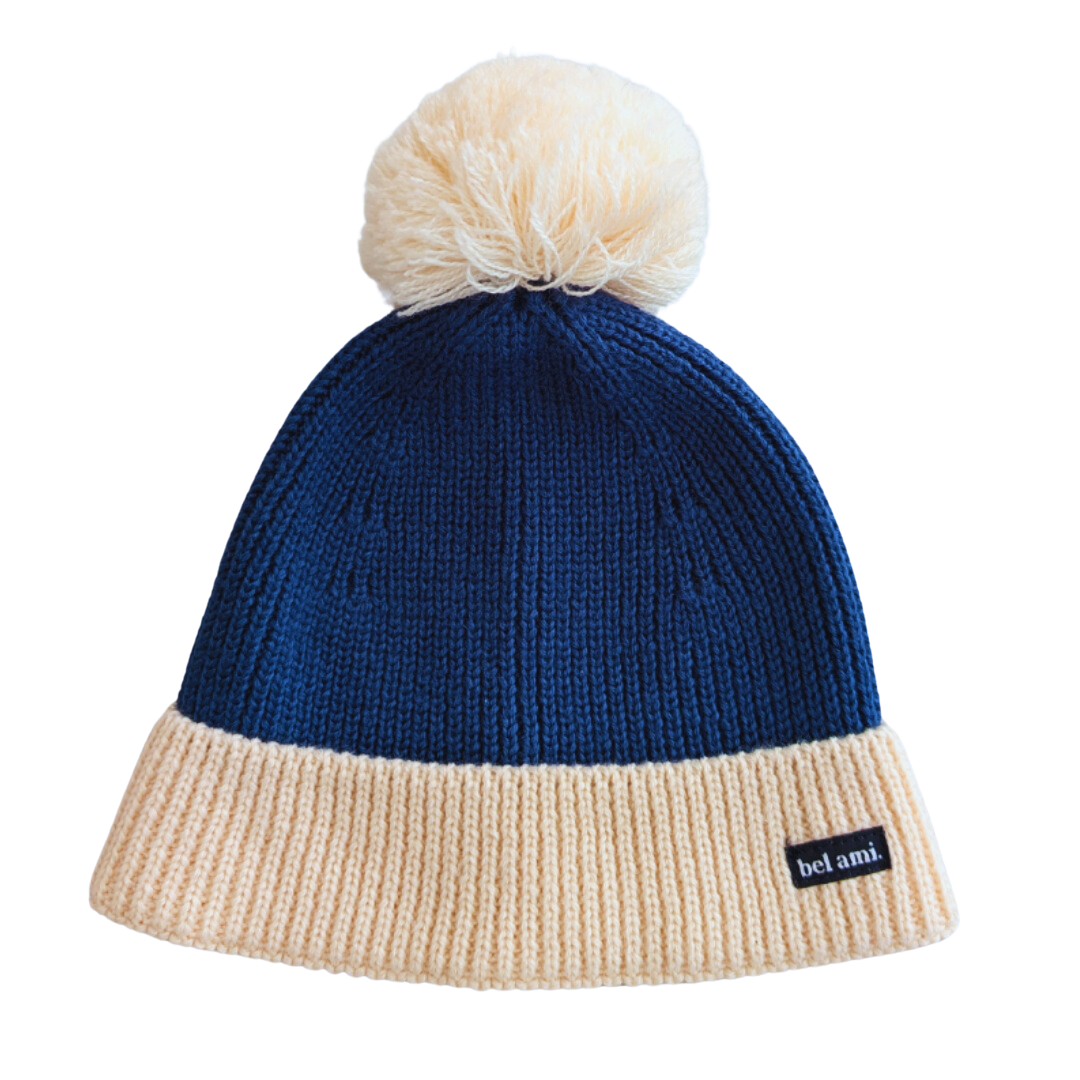 Bonnet enfant laine mérinos, chaleur douce