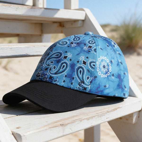 Casquette bandana bleu – Last Chance