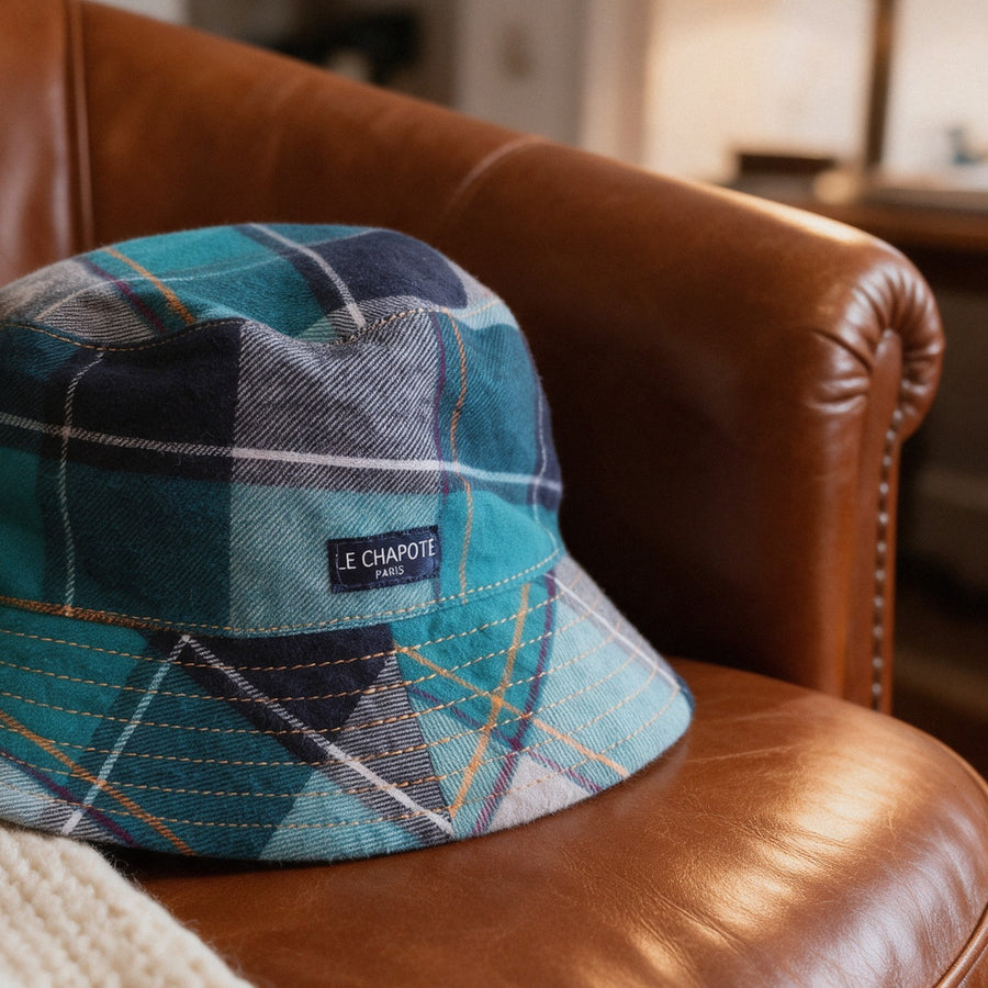 Bob tartan turquoise – Last Chance
