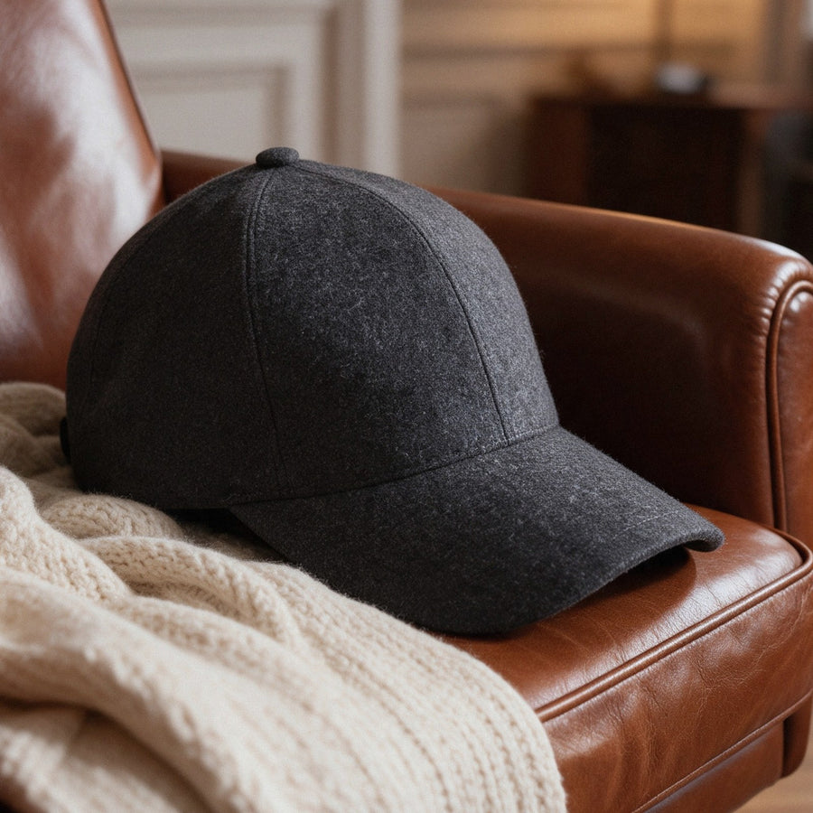 Casquette laine anthracite – Last Chance