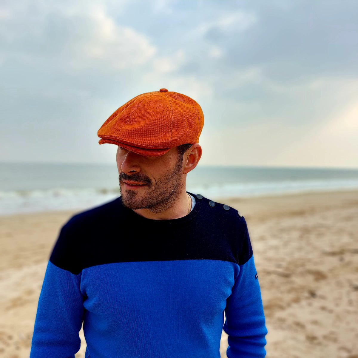 Casquette plate coton | Style classique homme | Le Chapoté