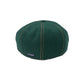Casquette plate/Béret - Laine verte