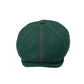 Casquette plate/Béret - Laine verte