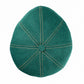 Casquette plate/Béret - Laine verte
