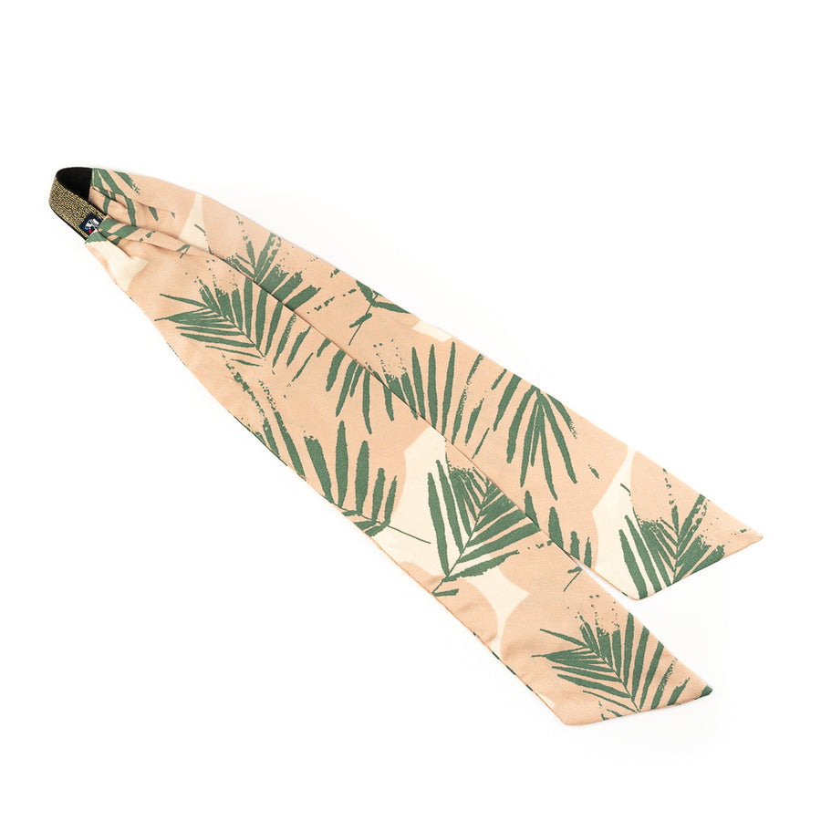 Bandeau à nouer – Feuille verte