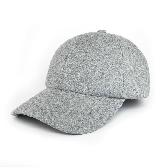 Casquette - Laine Gris Clair