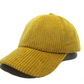 Casquette - Velours Côtelé Safran