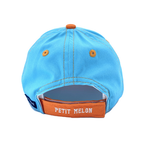 Casquette Enfant "Petit Melon" - Bicolore Bleu/Orange