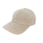 Casquette - Velours Côtelé Beige