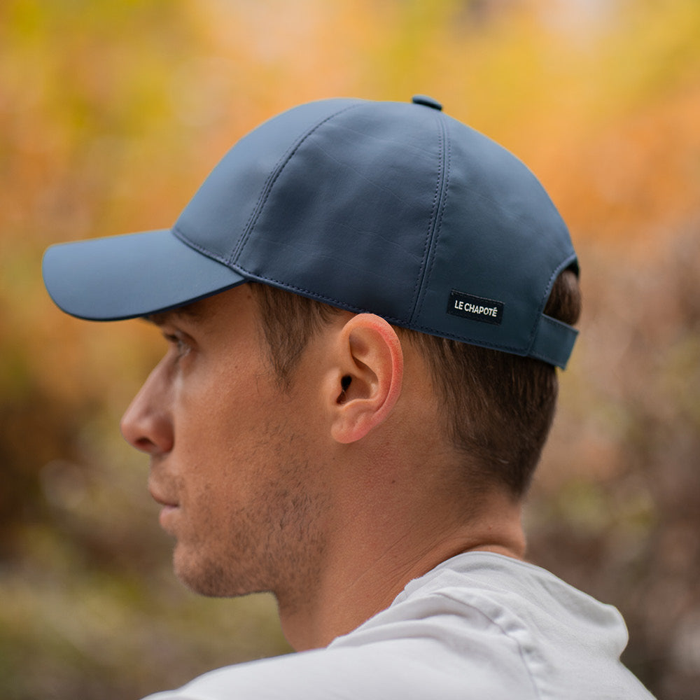 Casquette imperméable - Bleue