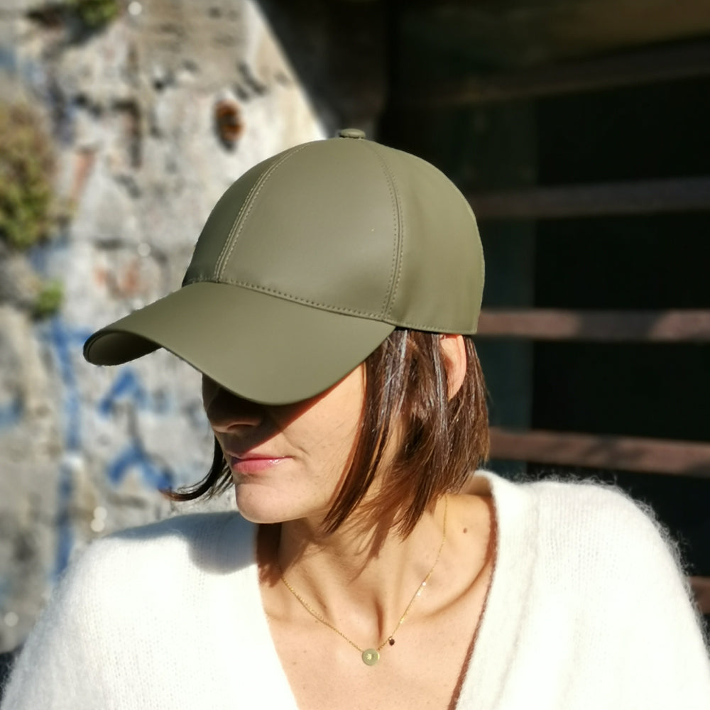 Casquette imperméable - Kaki