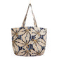 SAC CABAS - Feuilles bleues