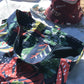 SAC CABAS - Feuilles vertes